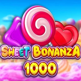 Sweet Bonanza 1000 slot visual from Pragmatic Play available on simplecasino.org